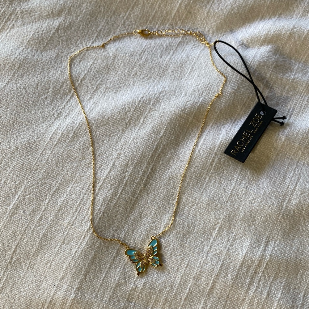 Rachel Zoe butterfly necklace. BNWT